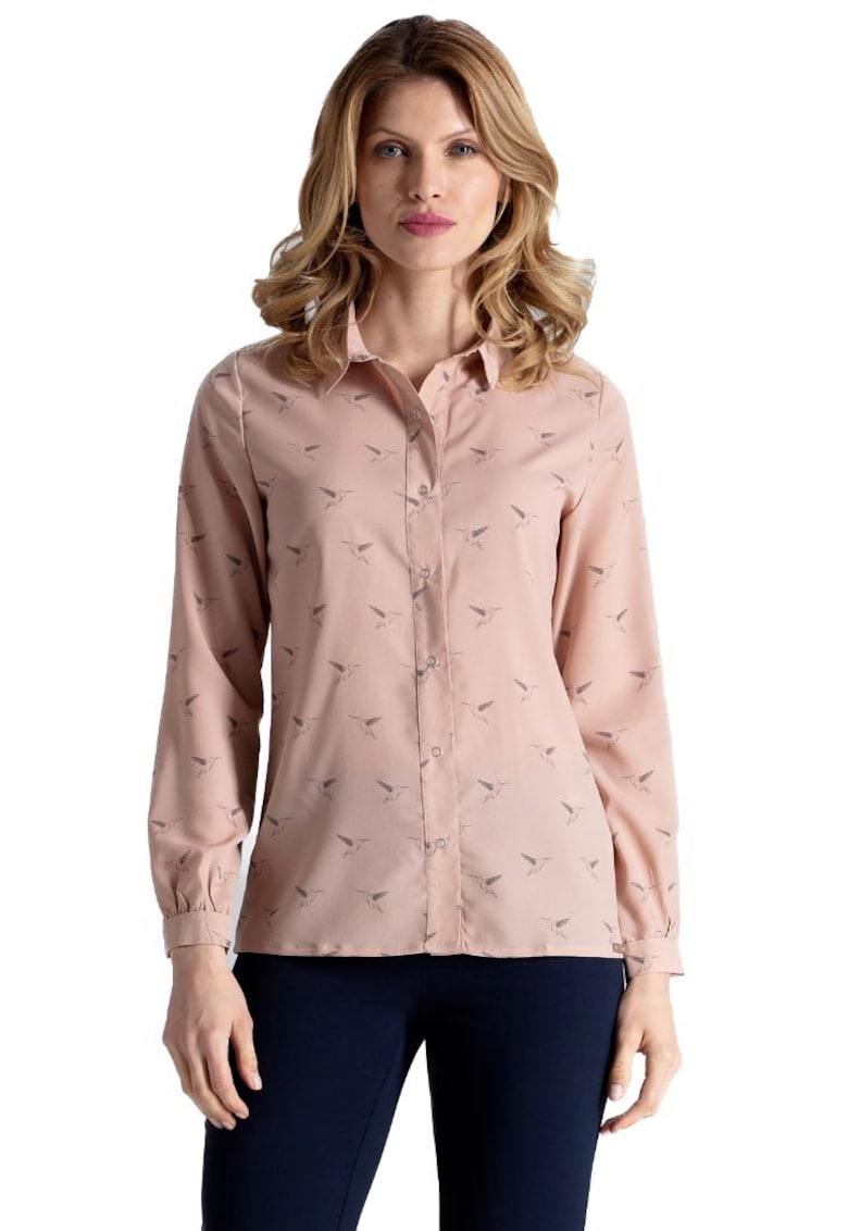 Дамска риза - Astondrie - розова Figl