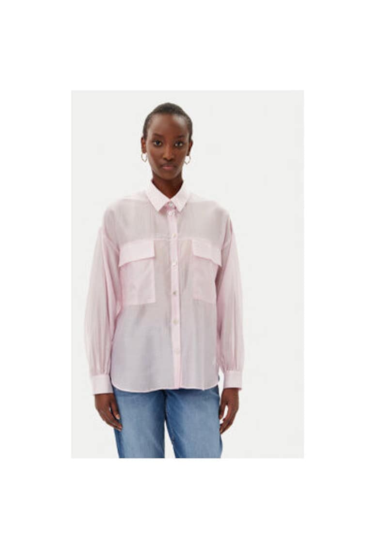 Дамска риза CFC0123656003 - Лиосел/Полиестер - XL INTL - Розов Rinascimento