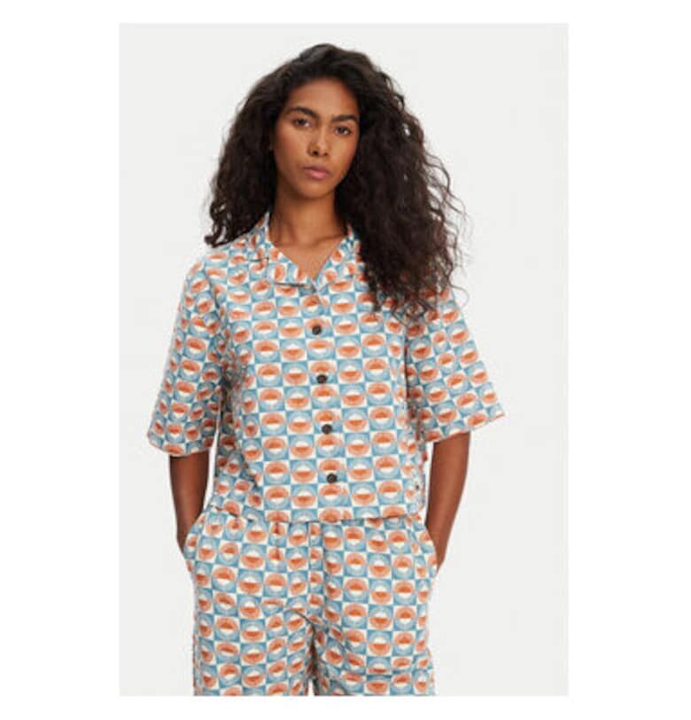 Дамска риза  EQWWT03144 - Памук - Многоцветен - Многоцветен QUIKSILVER