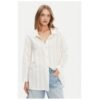 Дамска риза ERJX603447 - Памук - Екрю - Екрю ROXY