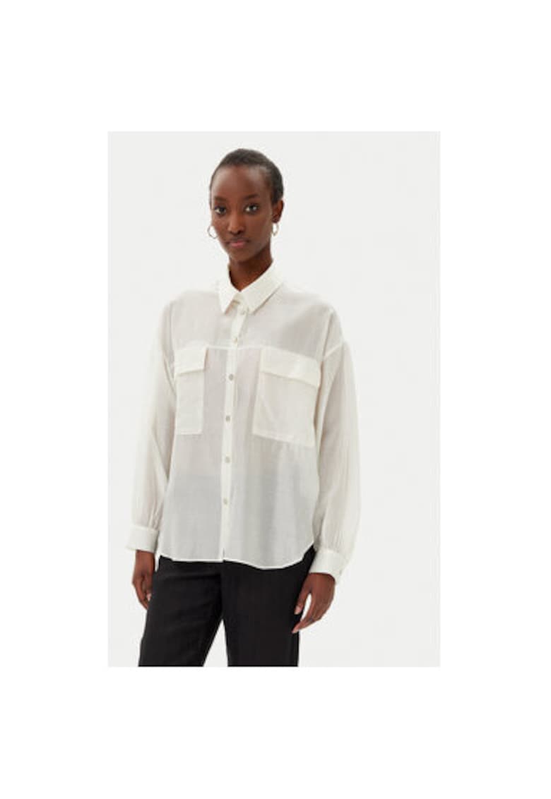 Дамска риза лиосел/полиестер - Екрю Rinascimento