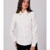 Дамска риза с дълъг ръкав -  Annamue - кремава - Бял BeWear