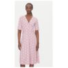 Дамска рокля  13002030 - Памук/Модал - Розова Olsen