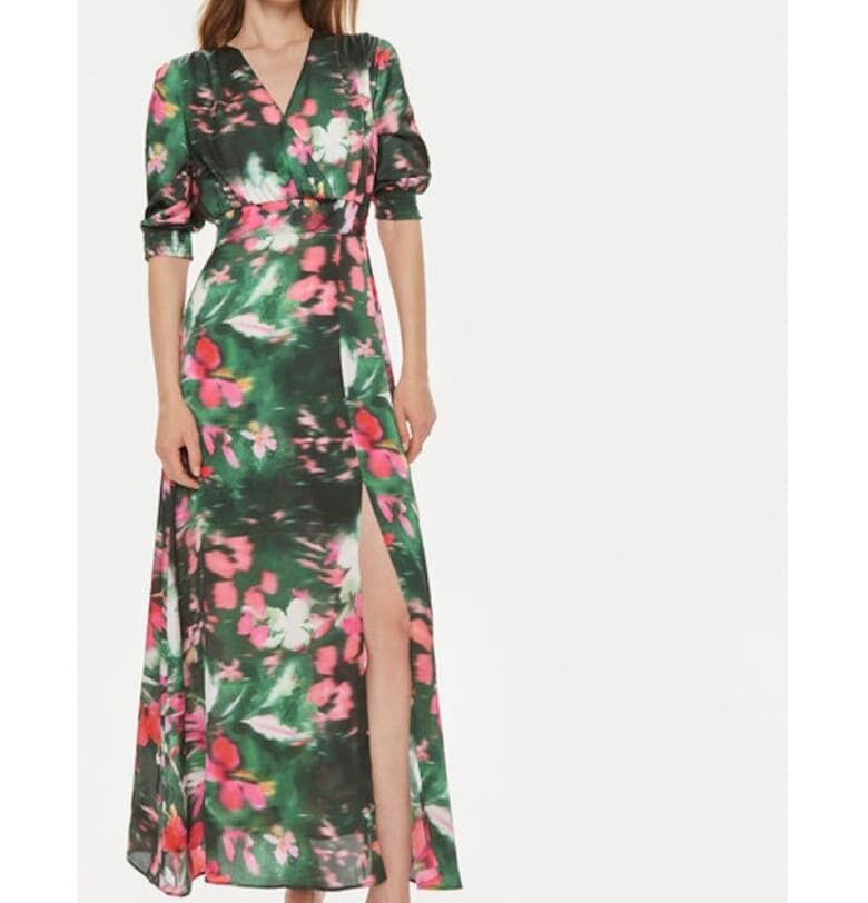 Дамска рокля -  18866 - Многоцветна - Полиестер Morgan