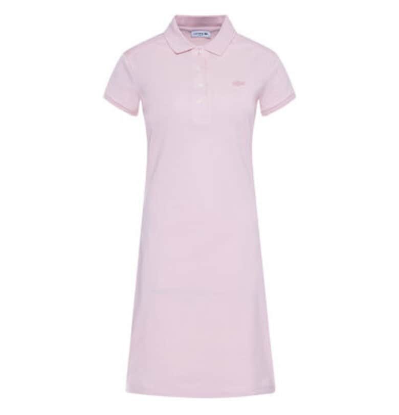 Дамска рокля -  206964014 - Памук - Розов Lacoste