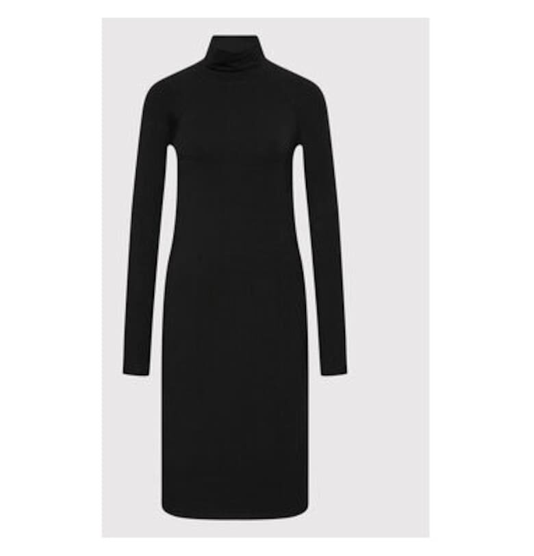 Дамска рокля -  208807678 - Памук - XS INTL - Черен dkny sport