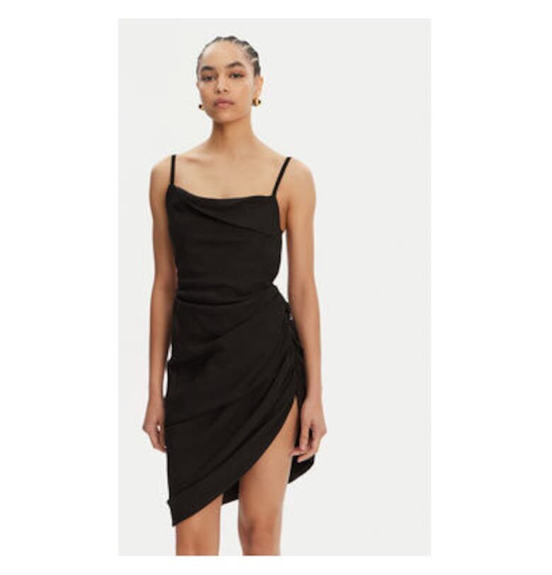 Дамска рокля  22E243DR1061020 - Вискоза/Полиамид - Черна JACQUEMUS