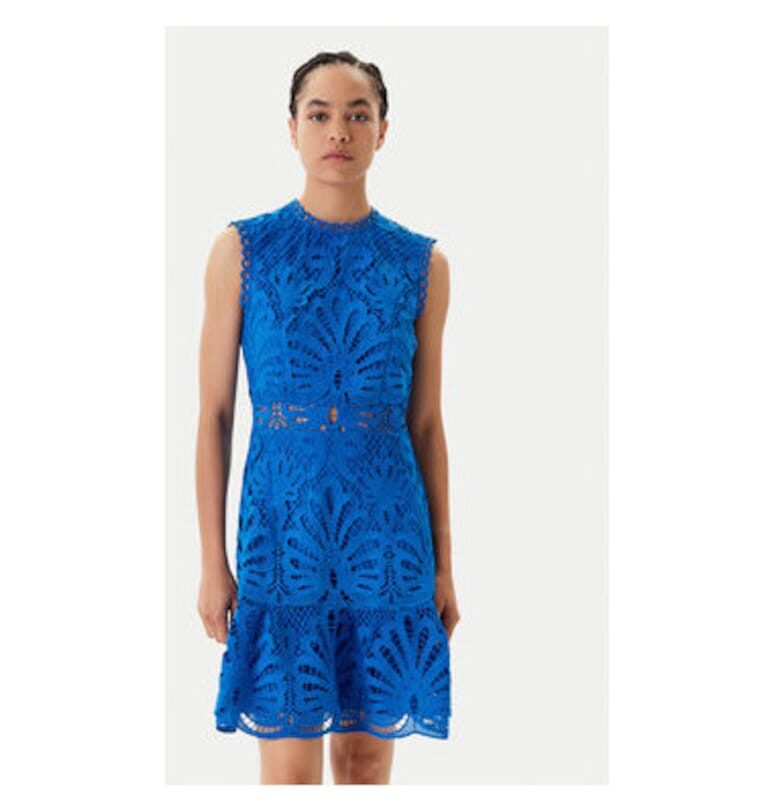 Дамска рокля  241-ROSLI - Полиестер - Син Morgan