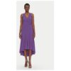 Дамска рокля  251 ролки - Полиестер - Лилава Morgan