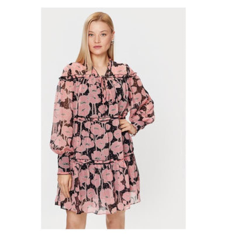 Дамска рокля -  302784882 - Синтетичен материал - Черен Ted Baker