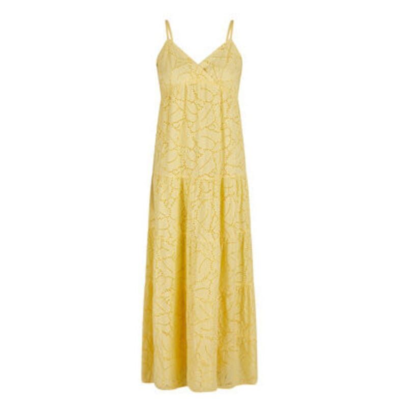 Дамска рокля -  303032517 - Памук - Жълт Marc Aurel