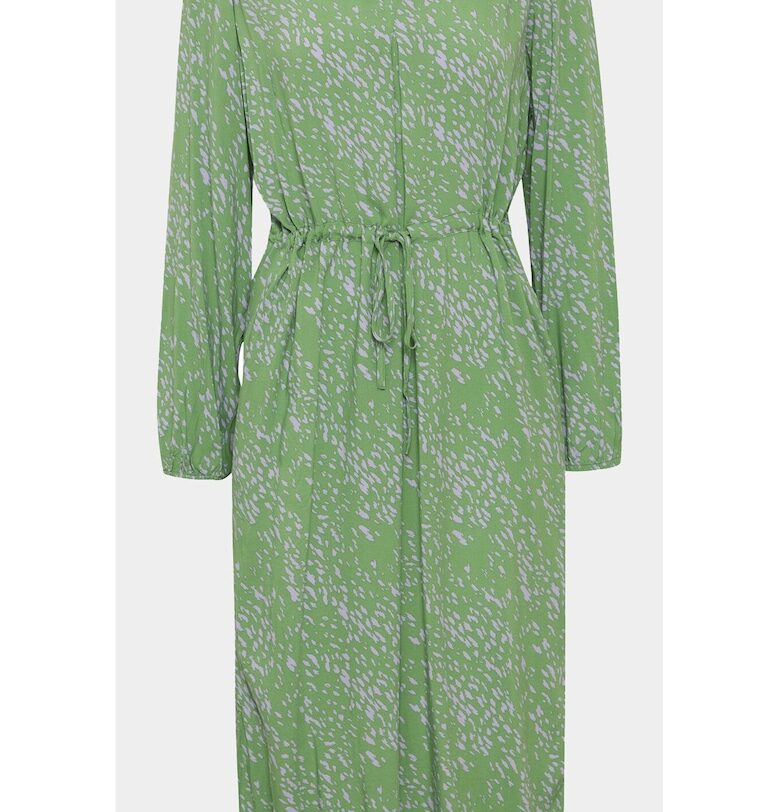 Дамска рокля -  303452070 - Зелена - Вискоза Fransa