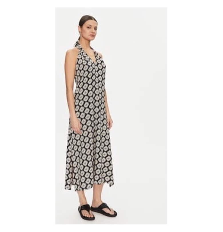 Дамска рокля -  303570873 - Вискоза - Черен Banana Moon