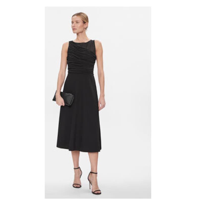 Дамска рокля -  303600099 - Полиестер - Черен DKNY