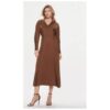 Дамска рокля -  303660208 - Кафява BOSS