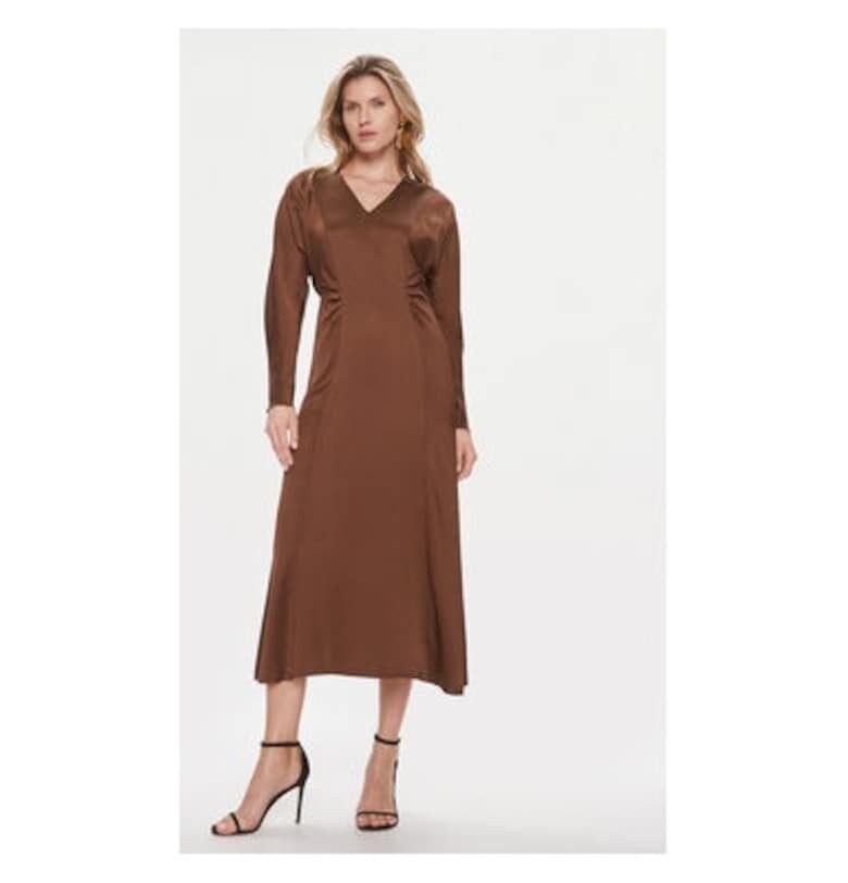 Дамска рокля -  303660208 - Кафява BOSS