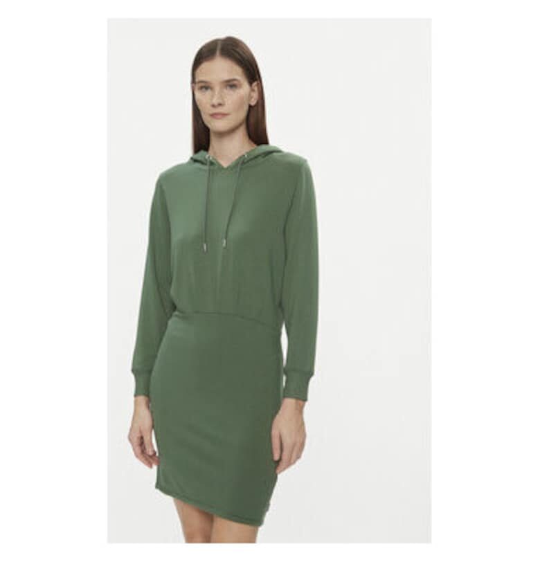 Дамска рокля -  303750770 - Вискоза/Полиестер - Зелена dkny sport