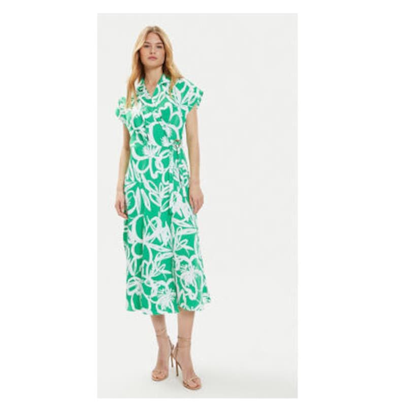 Дамска рокля -  303880927 - Полиестер - Зелен JOSEPH RIBKOFF