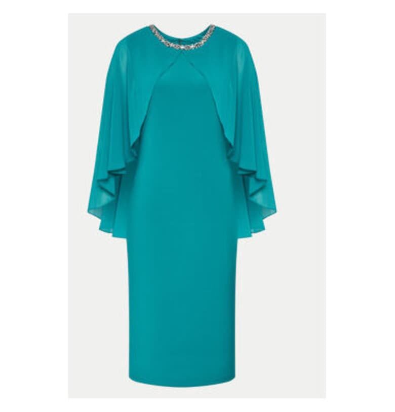 Дамска рокля -  303880989 - Полиестер - Син JOSEPH RIBKOFF