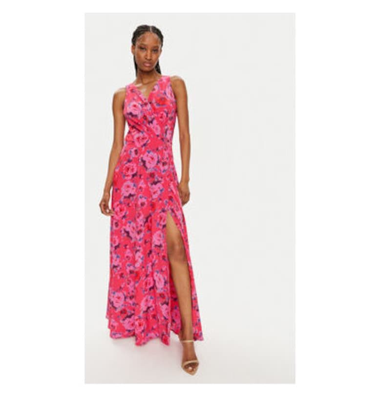 Дамска рокля -  303920326 - Полиестер - 34 EU - Розов Morgan