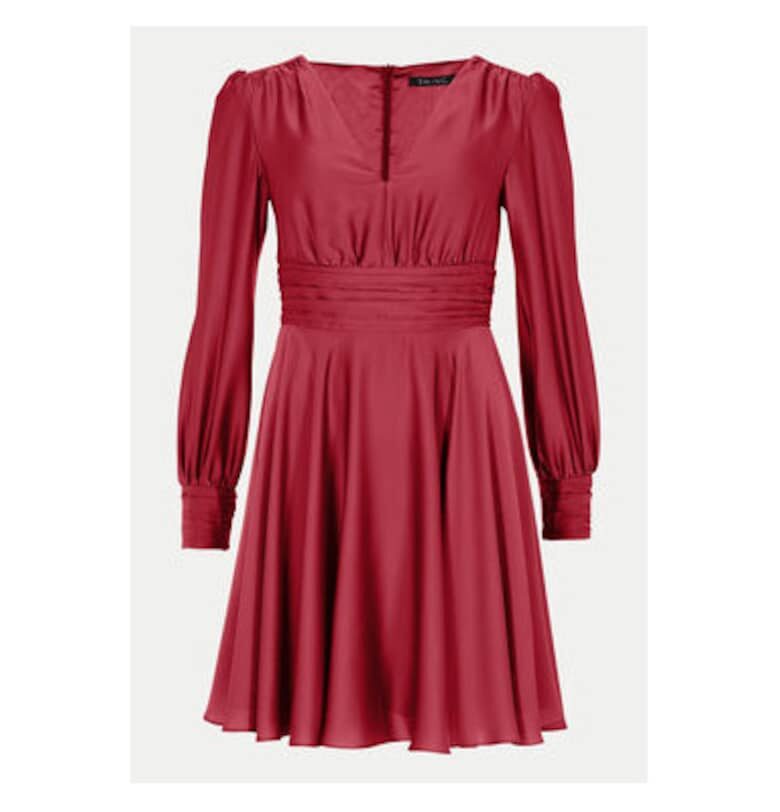 Дамска рокля -  304171727 - Полиестер - Черен Swing