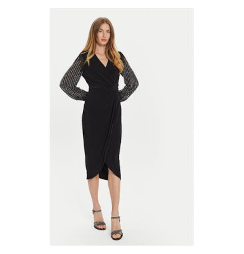 Дамска рокля -  304216701 - Полиестер - Черен JOSEPH RIBKOFF