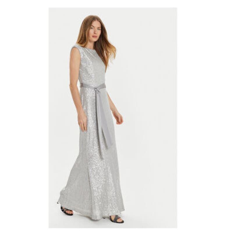 Дамска рокля -  304216794 - Полиестер - Сребрист JOSEPH RIBKOFF