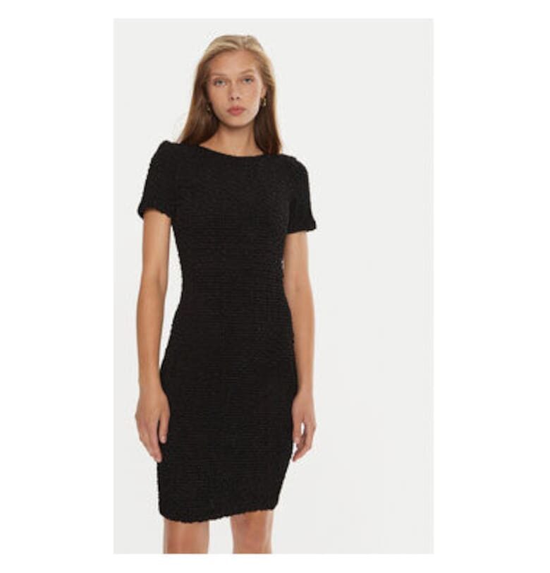 Дамска рокля -  304218736 - Полиестер - Черен DKNY