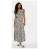 Дамска рокля -  304357619 - Памук - Многоцветен GAP
