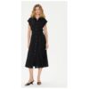 Дамска рокля -  304357695 - Лен/Вискоза - Черна GAP