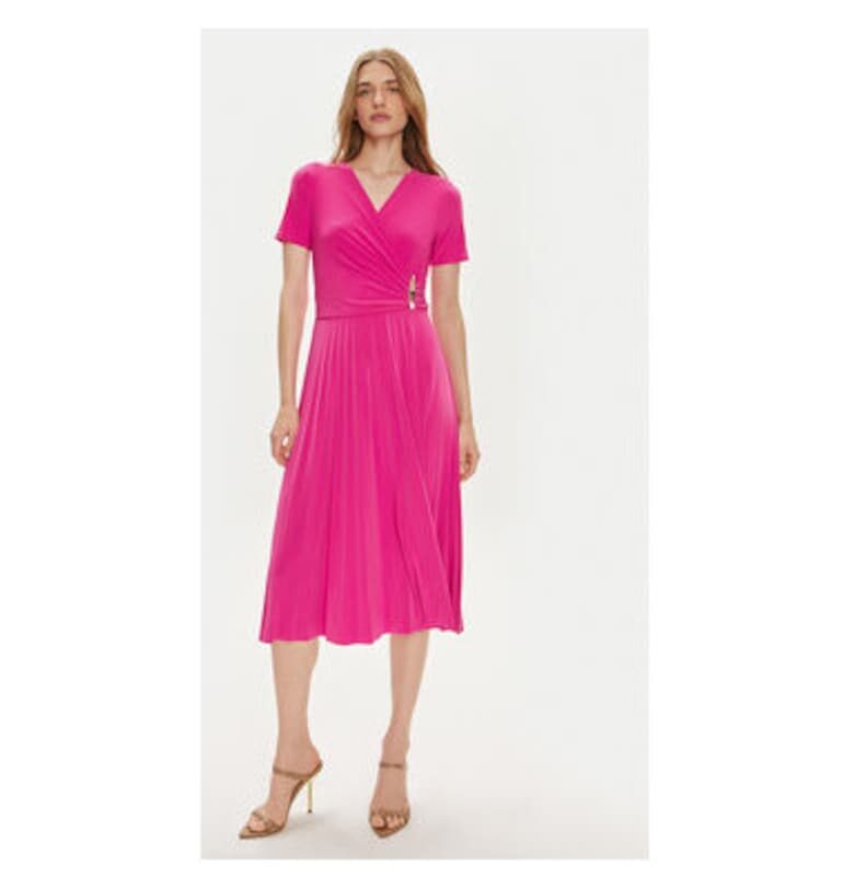 Дамска рокля -  304425660 - Полиестер - Розов JOSEPH RIBKOFF