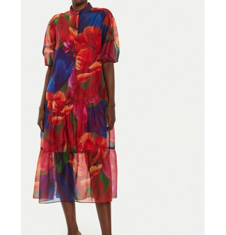 Дамска рокля -  304732973 - Полиестер - Многоцветен Ted Baker