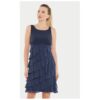 Дамска рокля -  304907241 - Полиестер - Син Swing