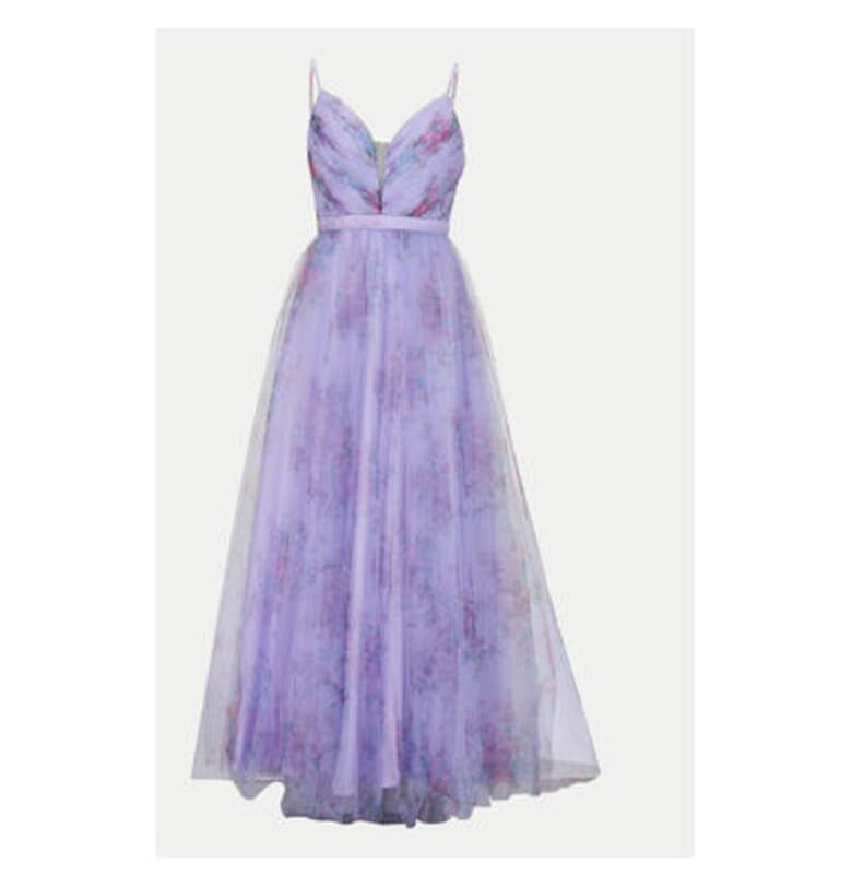 Дамска рокля -  304926365 - Полиестер - Лилаво Hey kyla