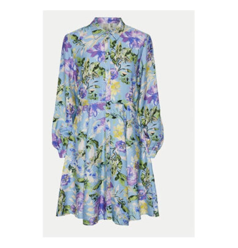 Дамска рокля -  304929243 - Вискоза - Многоцветен Yas