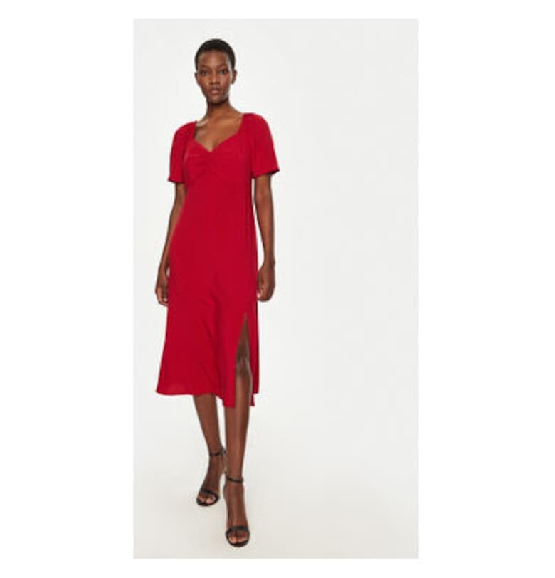 Дамска рокля -  304986420 - Вискоза - 2XS INTL - Черна GAP