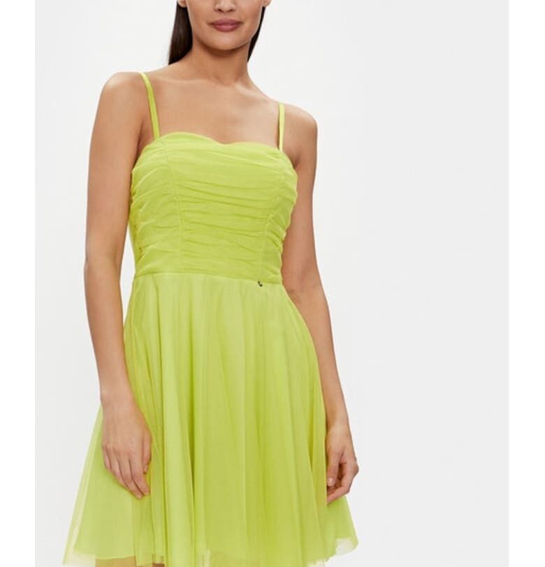 Дамска рокля -  30502 - Зелена - Полиестер Rinascimento