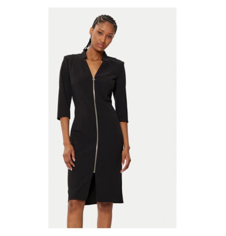 Дамска рокля -  305119339 - Полиестер - Черен Rinascimento