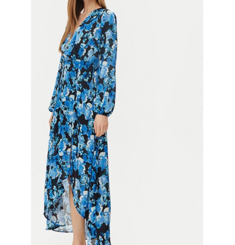 Дамска рокля -  305253392 - Полиестер - Син Morgan