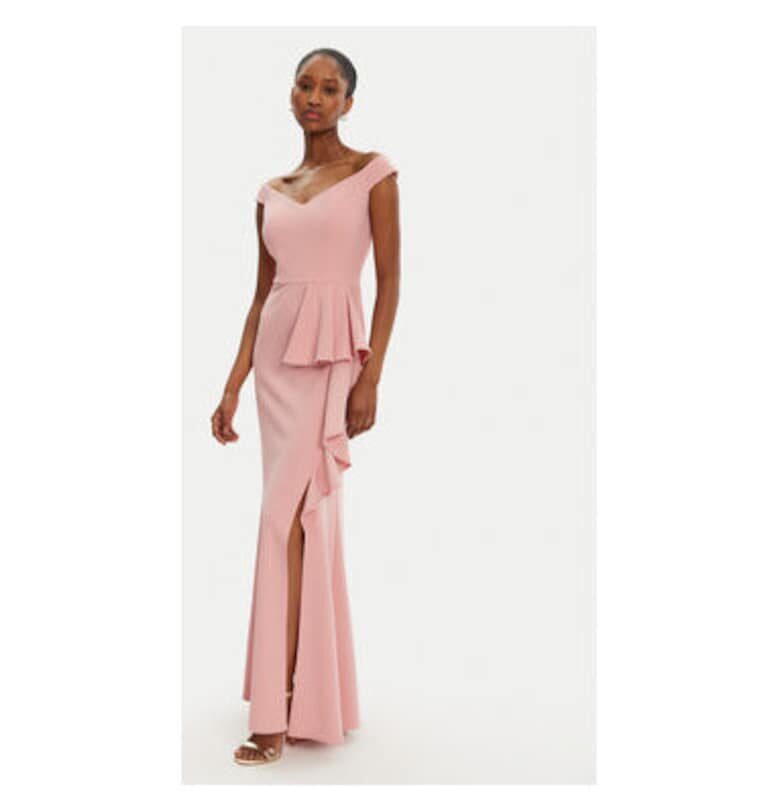 Дамска рокля -  305264893 - Полиестер - Розов Rinascimento