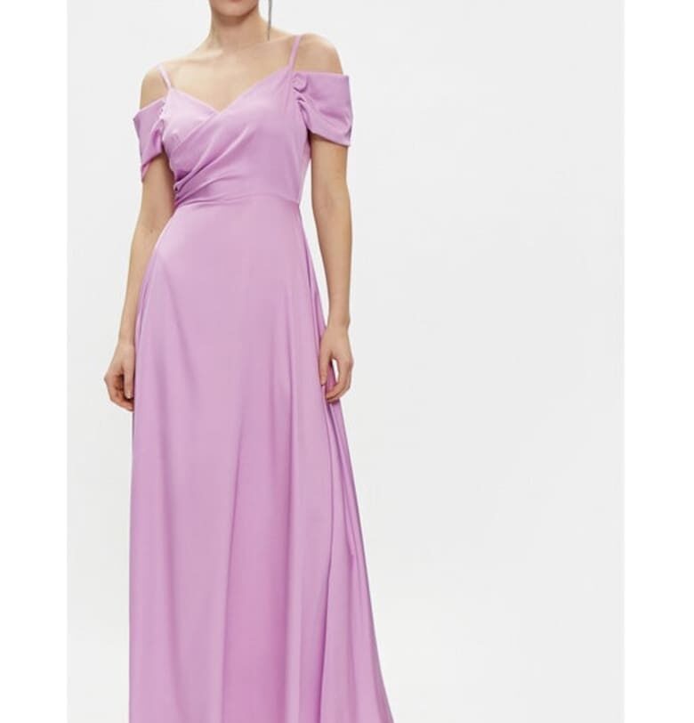 Дамска рокля -  50623 - Лилаво - Полиестер Rinascimento