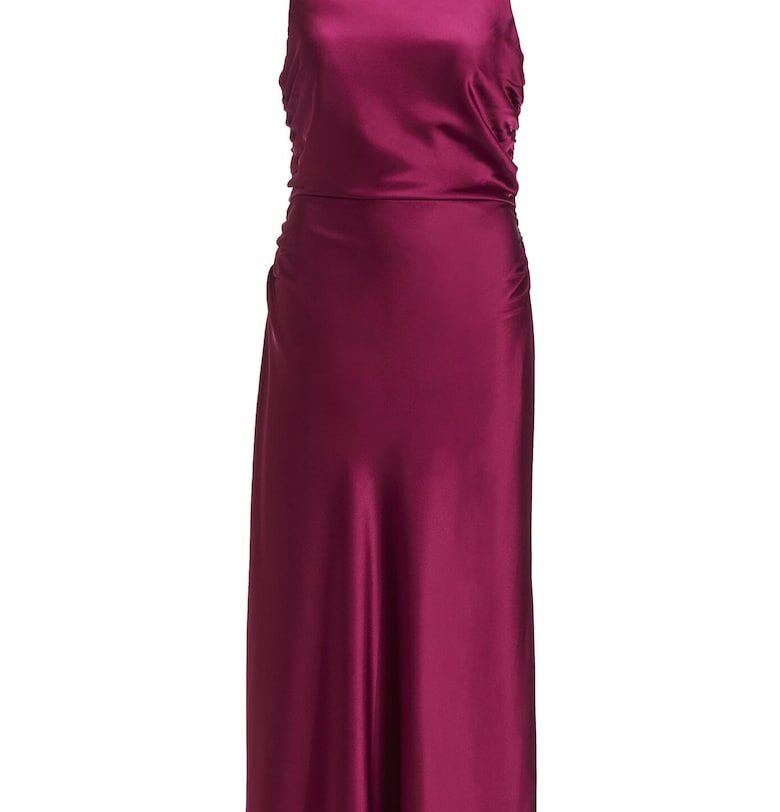 Дамска рокля  5AI069HK - Полиестер - Лилав Hey kyla