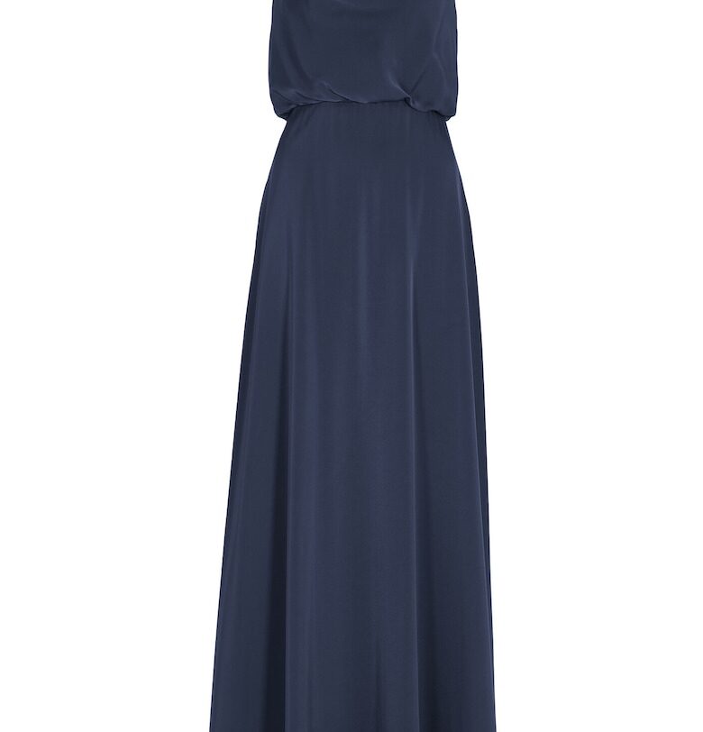 Дамска рокля  5AI074HK - Полиестер - Тъмносин Hey kyla