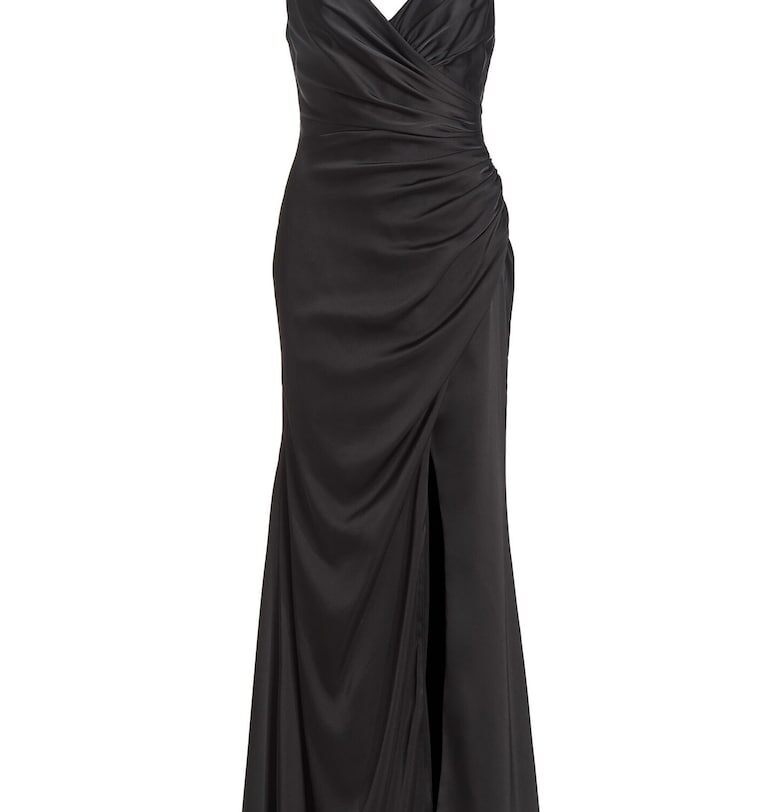 Дамска рокля  5AI075HK - Полиестер - Черна Hey kyla