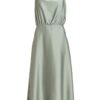 Дамска рокля  5AI13700 - Полиестер - Зелен Swing