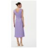 Дамска рокля  CFC0122928003 - Лилава Rinascimento