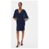Дамска рокля  CFC0123560003 - Полиестер - Тъмносин Rinascimento