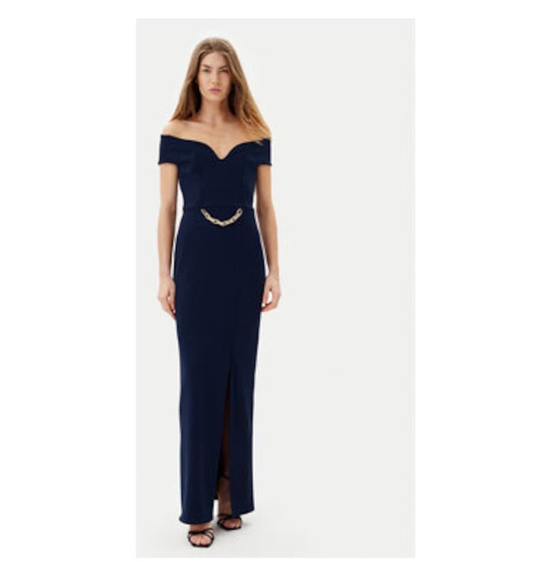 Дамска рокля  CFC0123610003 - Полиестер - Тъмносин Rinascimento