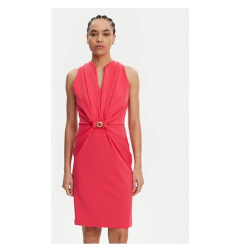 Дамска рокля  CFC0123794003 - Полиестер - Розов Rinascimento