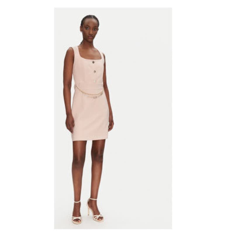 Дамска рокля  CFC0124908003 - Полиестер - Розов Rinascimento